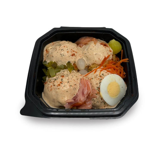 Afbeelding van 4 Bol zalm