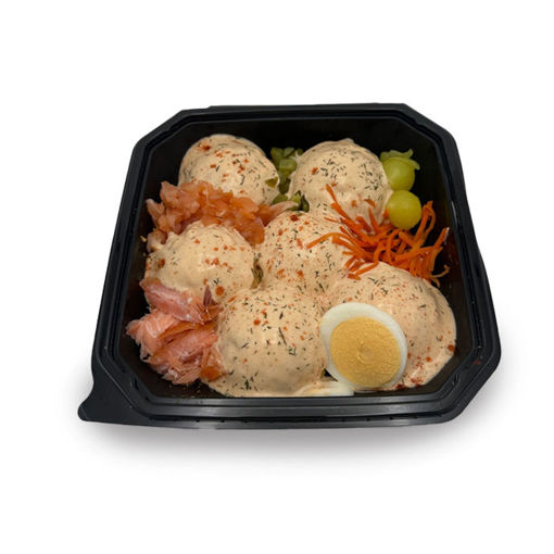 Afbeelding van 6 Bol zalm