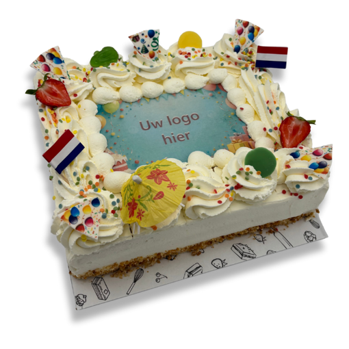 Afbeelding van Slagroom foto taart